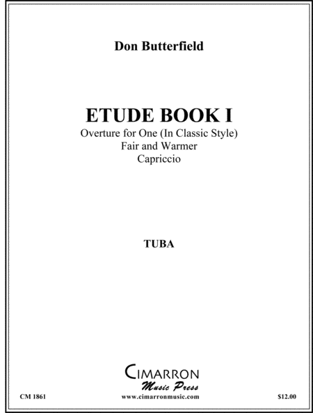 Etude Book 1