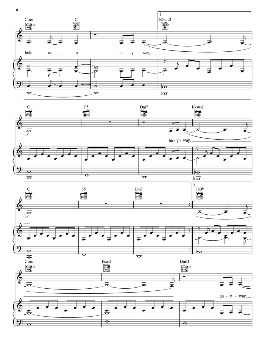 Open Hands Open Hands Acoustic Guitar scores gallery preview page 4