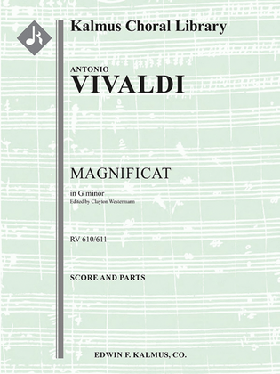 Magnificat in G minor, RV 610/611