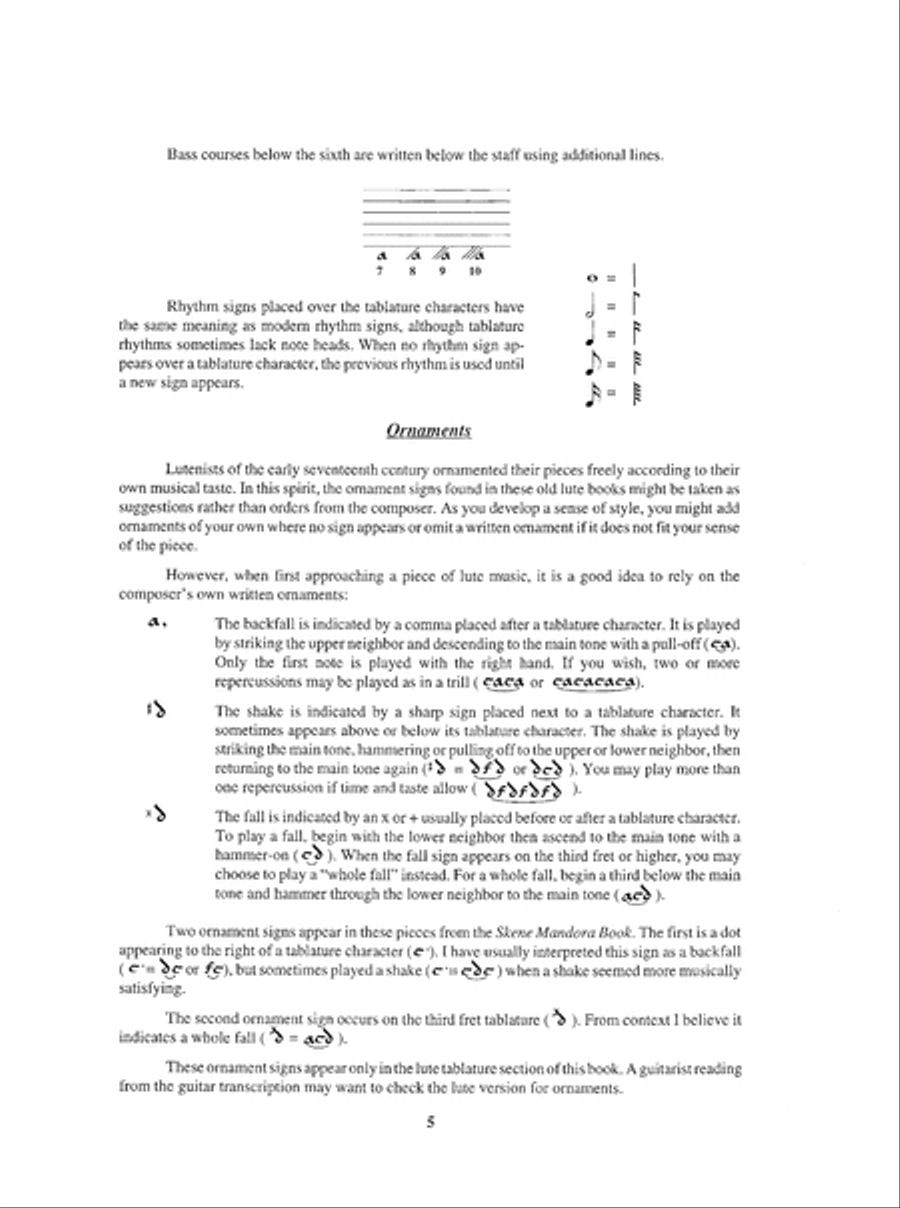 The Scottish Lute Lute scores gallery preview page 6
