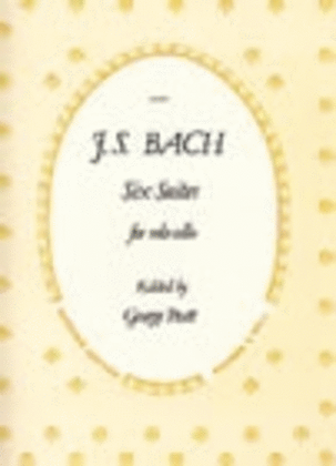 Book cover for Bach - 6 Suites For Cello Bwv 1007-1012 Ed Pratt Such
