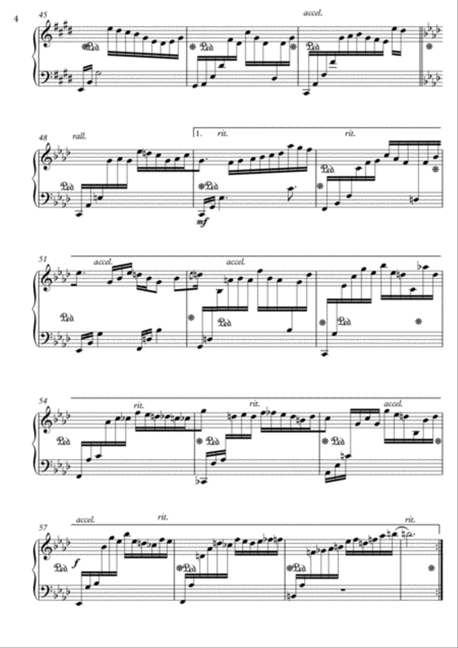 Suite for Samin Piano Solo scores gallery preview page 5