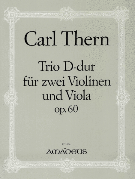 Trio D major op. 60