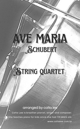 Book cover for Ave Maria - Schubert for String Quartet