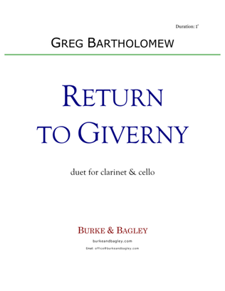 Return to Giverny