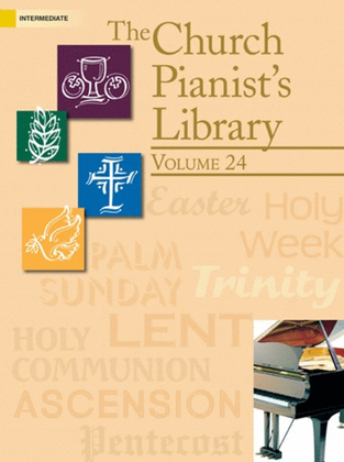 Book cover for The Church Pianist's Library, Vol. 24
