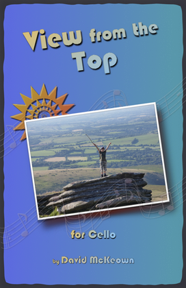 Book cover for View From The Top, for Cello Duet