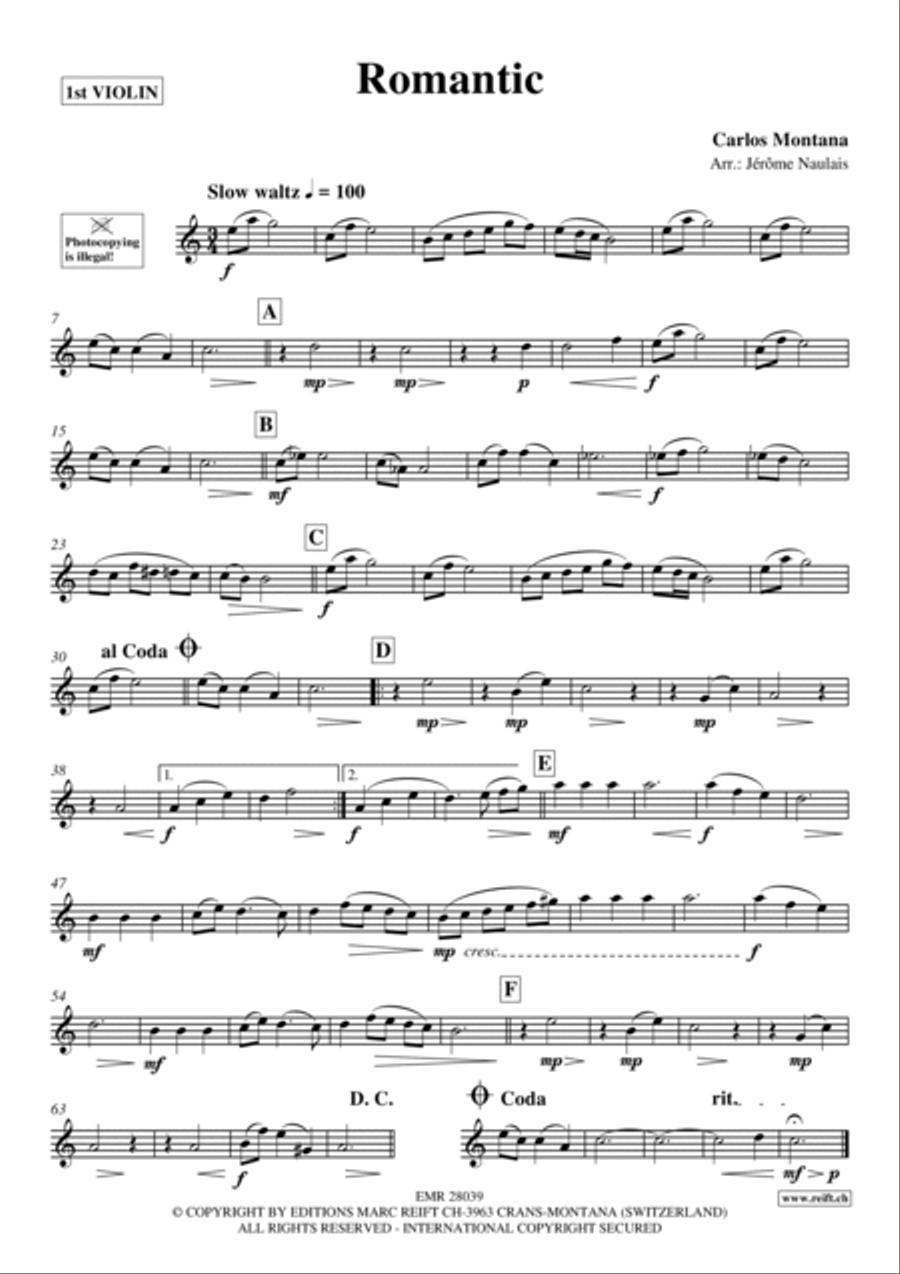 Romantic Classical Guitar scores gallery preview page 6
