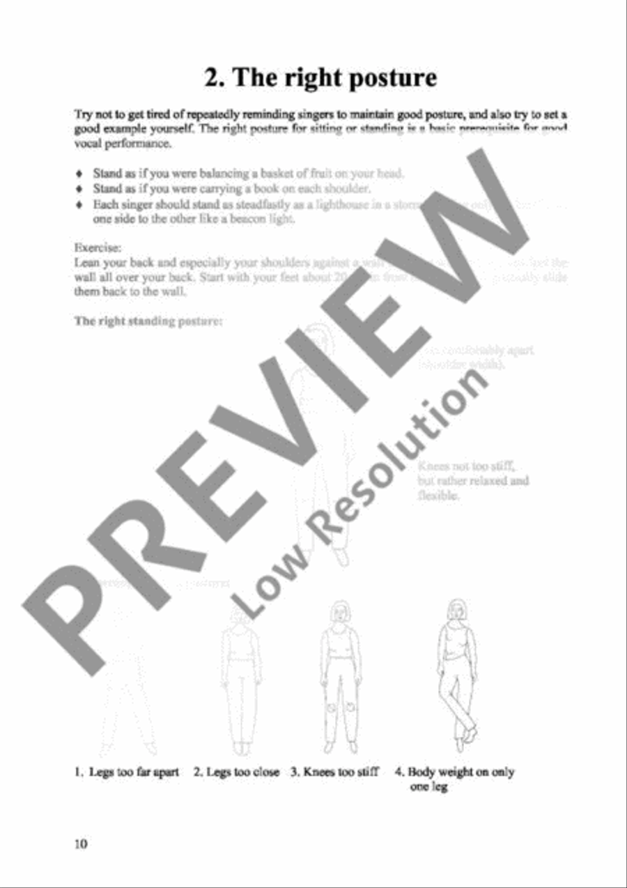 Vocal Warm-ups Choir scores gallery preview page 11