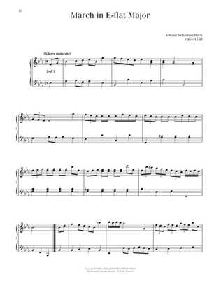 March In E-Flat Major, BWV App 127