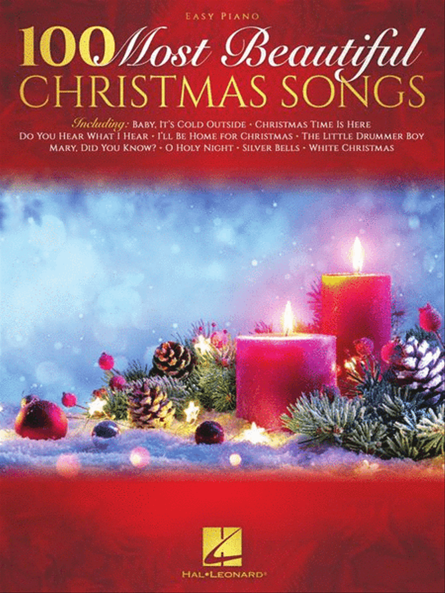 100 Most Beautiful Christmas Songs Easy Piano scores gallery preview page 2