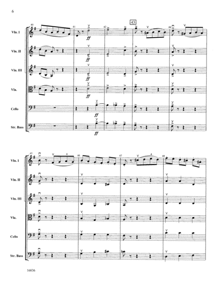 Waltz from The Sleeping Beauty: Score