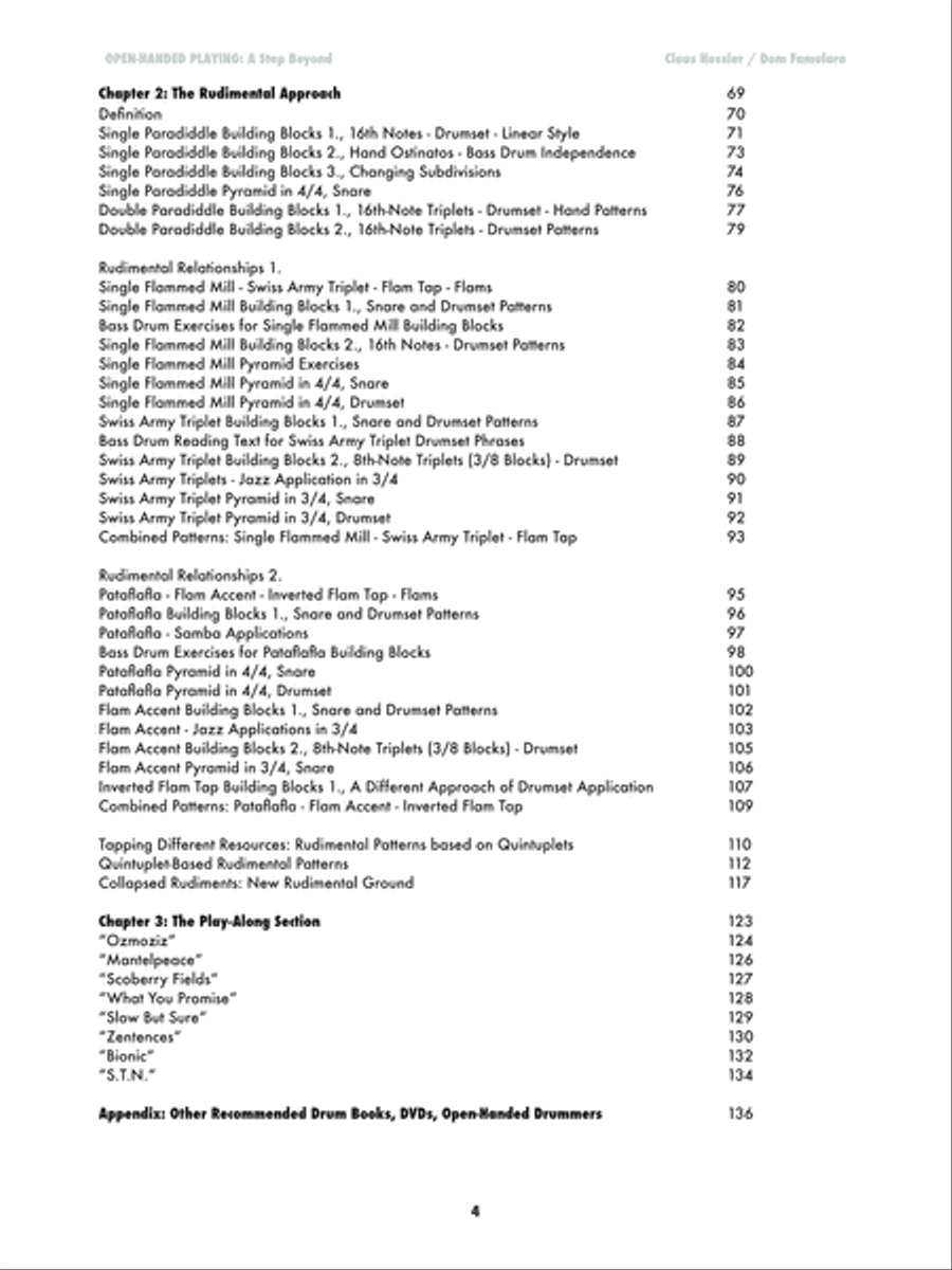 Open-Handed Playing, Volume 2 Percussion scores gallery preview page 4