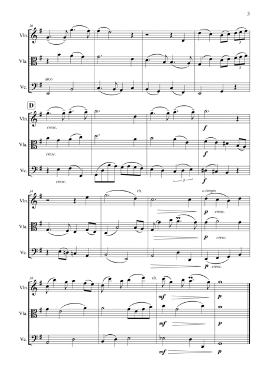 Annie Laurie String Trio scores gallery preview page 3