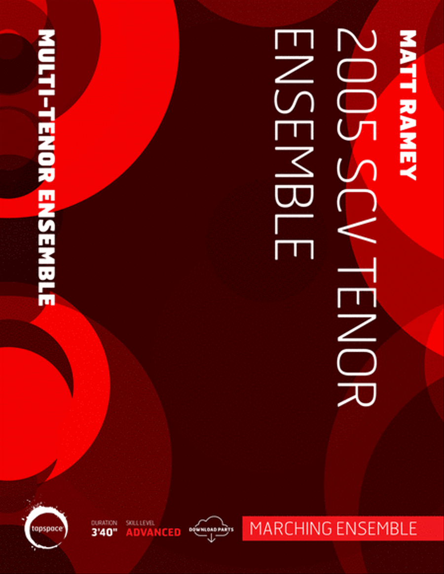 2005 SCV Tenor Ensemble Percussion scores gallery preview page 1