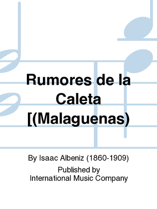 Book cover for Rumores De La Caleta (Malaguenas)