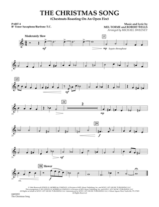The Christmas Song (Chestnuts Roasting On An Open Fire) - Pt.4: Bb Tenor Sax/Bar. T.C.