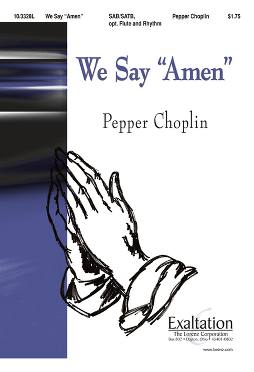We Say "Amen" image number null