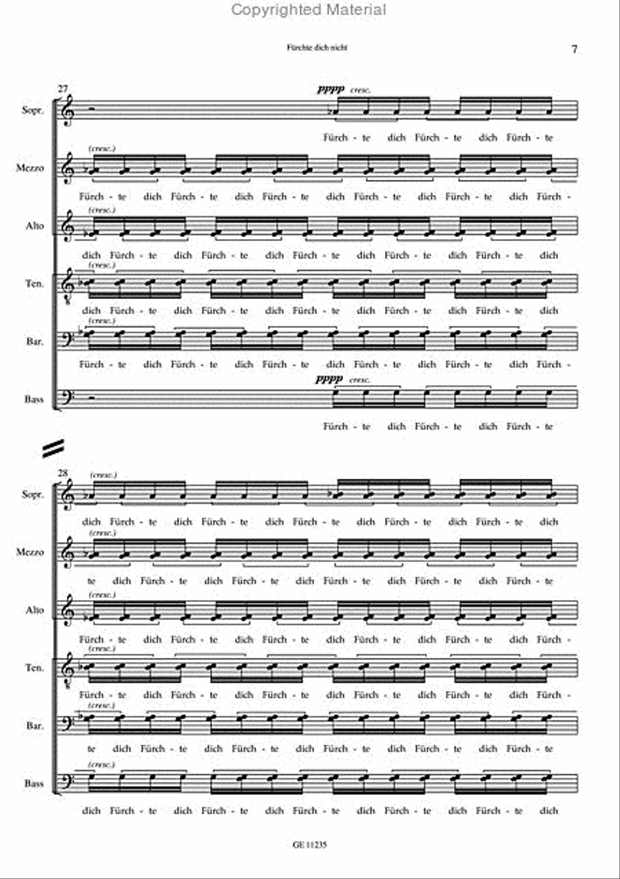 Furchte dich nicht Divisi scores gallery preview page 8