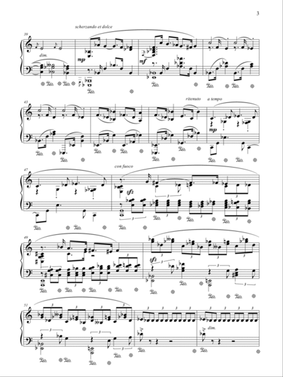 Sarcasm Op. 4 Piano Solo scores gallery preview page 6