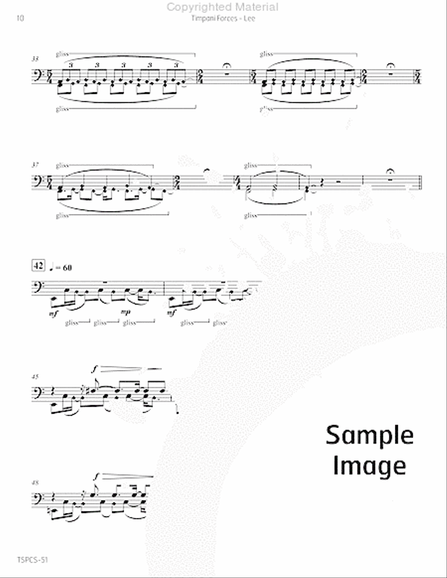 Timpani Forces Timpani Forces Percussion scores gallery preview page 13