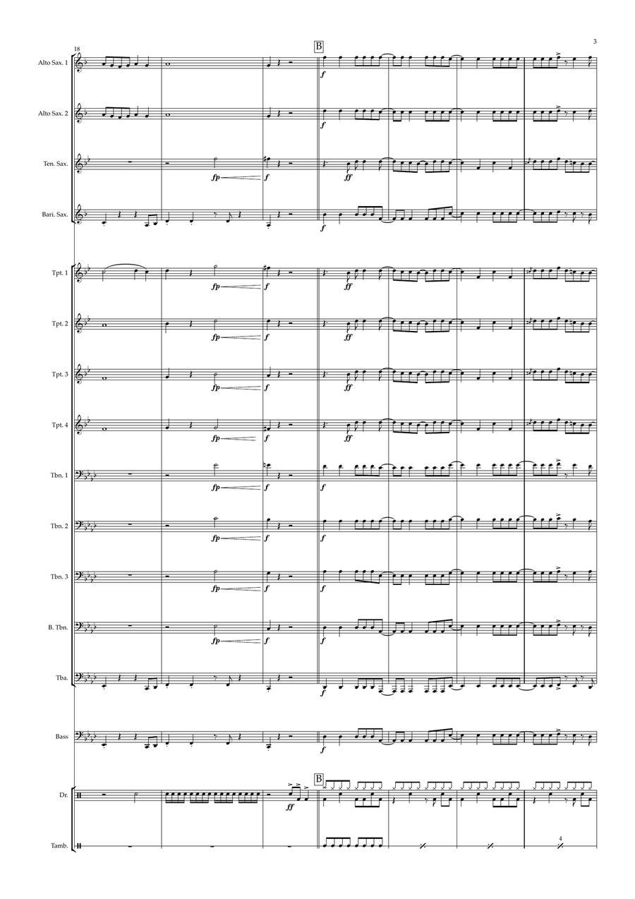 Good 4 U Good 4 U Jazz Ensemble scores gallery preview page 3