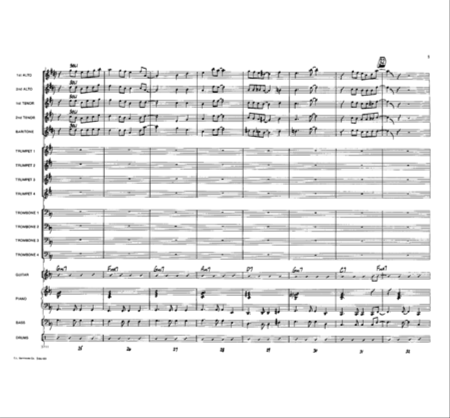 Boss Sauce Boss Sauce Jazz Ensemble scores gallery preview page 5