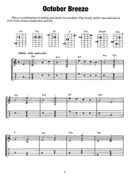 Easy Mandolin Solos image number null