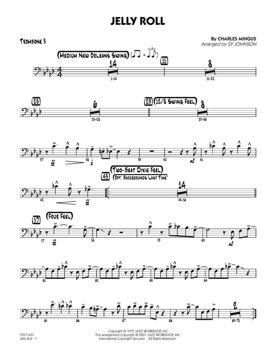 Jelly Roll - Trombone 3