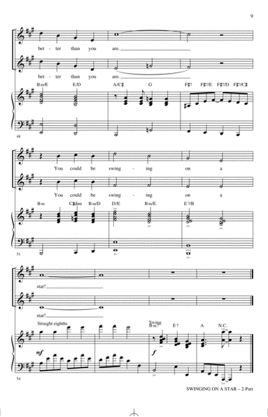 Swinging on a Star (arr. Greg Gilpin)