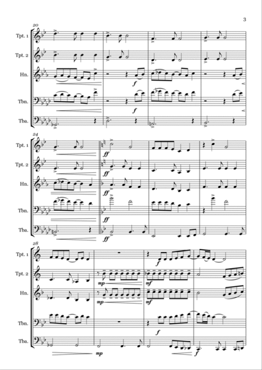 Life On Mars Horn scores gallery preview page 5
