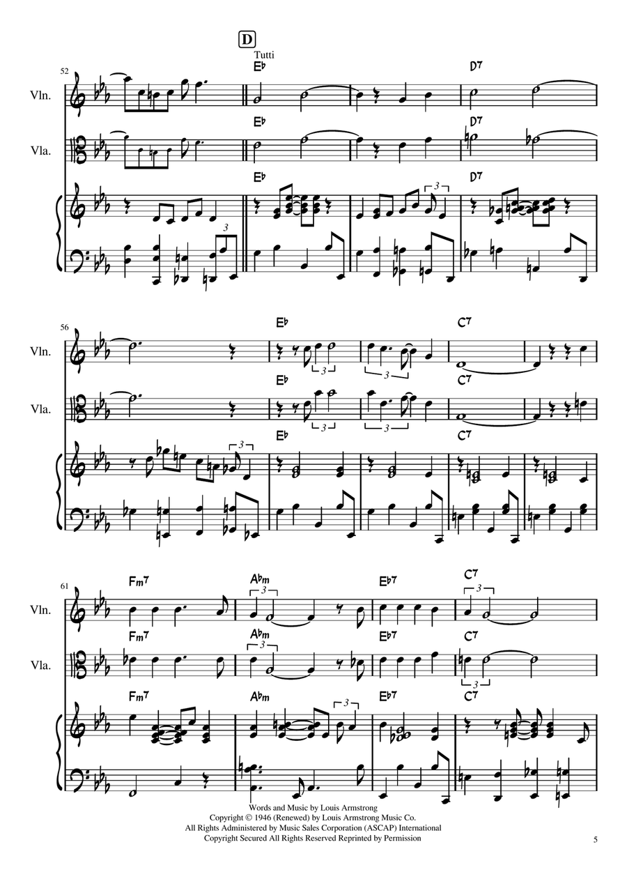 Someday You'll Be Sorry Small Ensemble scores gallery preview page 6