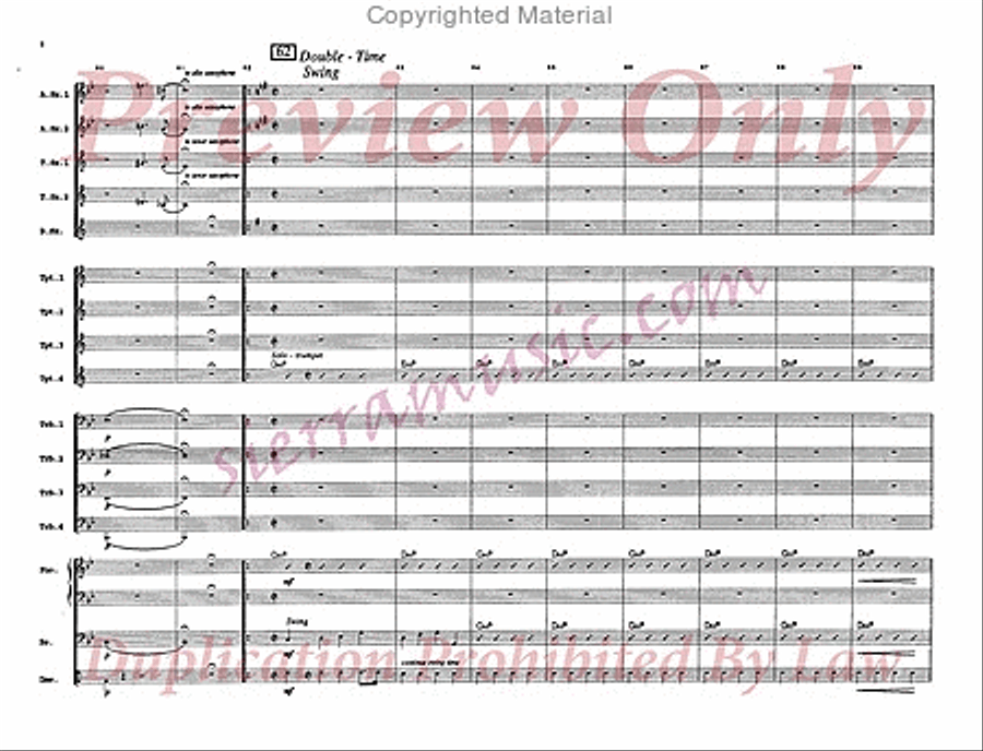 Dorian Blue Big Band scores gallery preview page 9