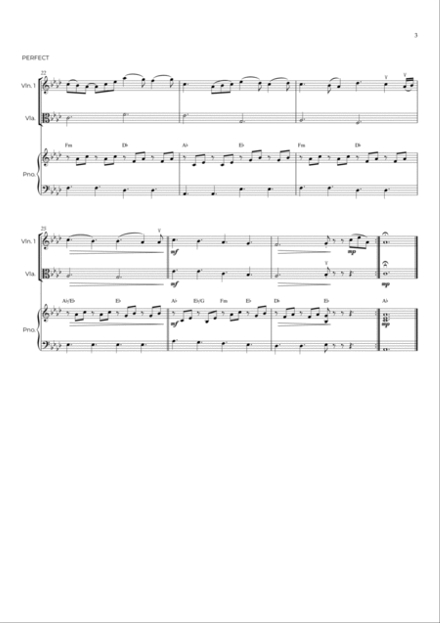 Hallelujah String Duet scores gallery preview page 3