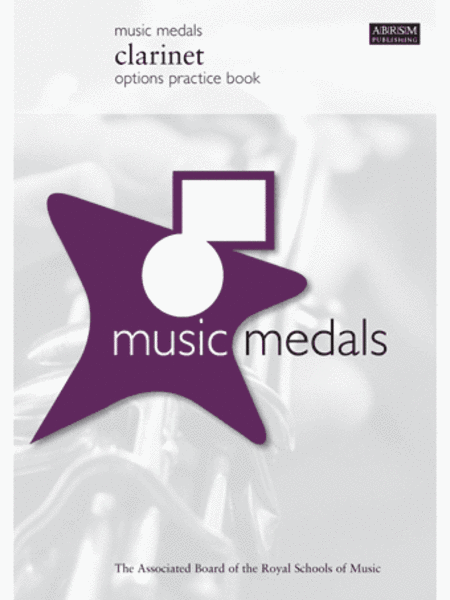 Music Medals Clarinet Options Practice Book