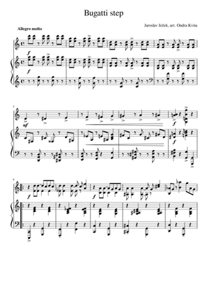 Bugatti step for Violin and Piano