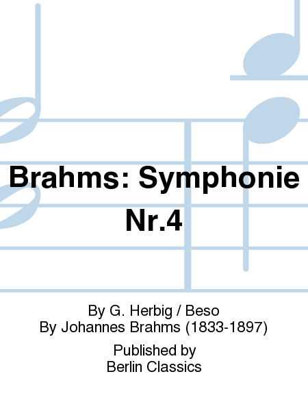 Brahms: Symphonie Nr.4