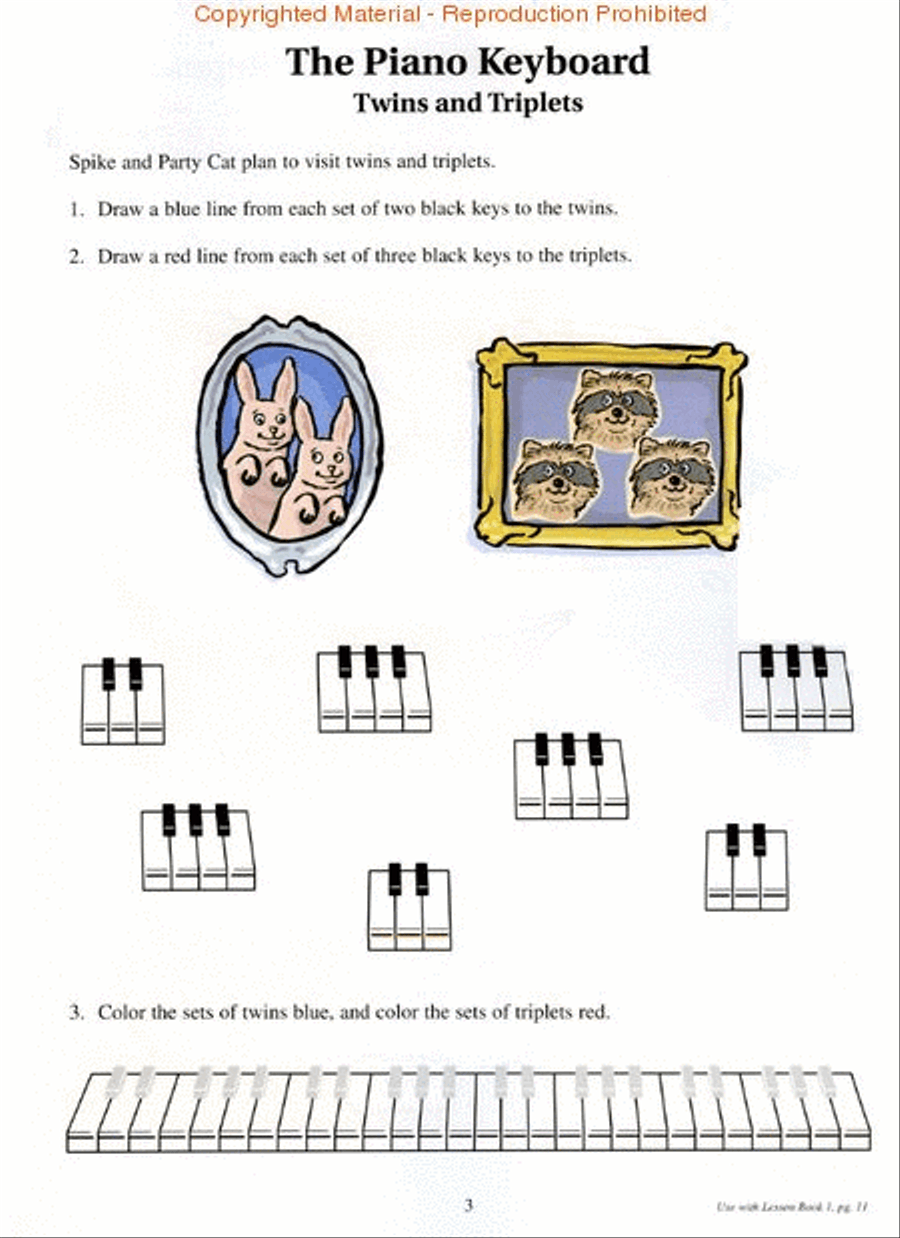 Notespeller for Piano – Book 1 Piano Method scores gallery preview page 2