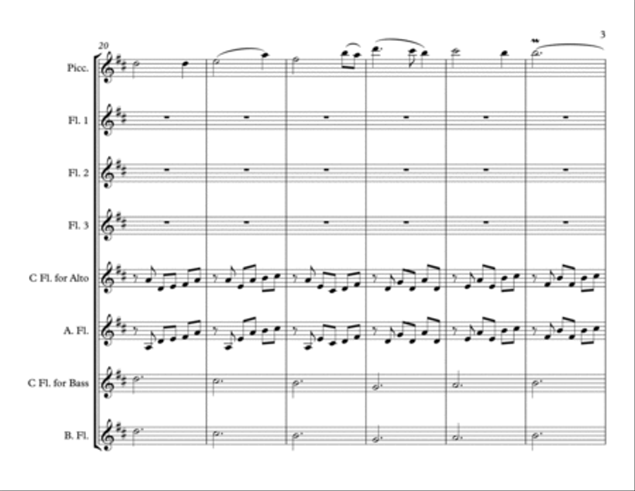 Star Trek(r) - The Inner Light Woodwind Ensemble scores gallery preview page 5