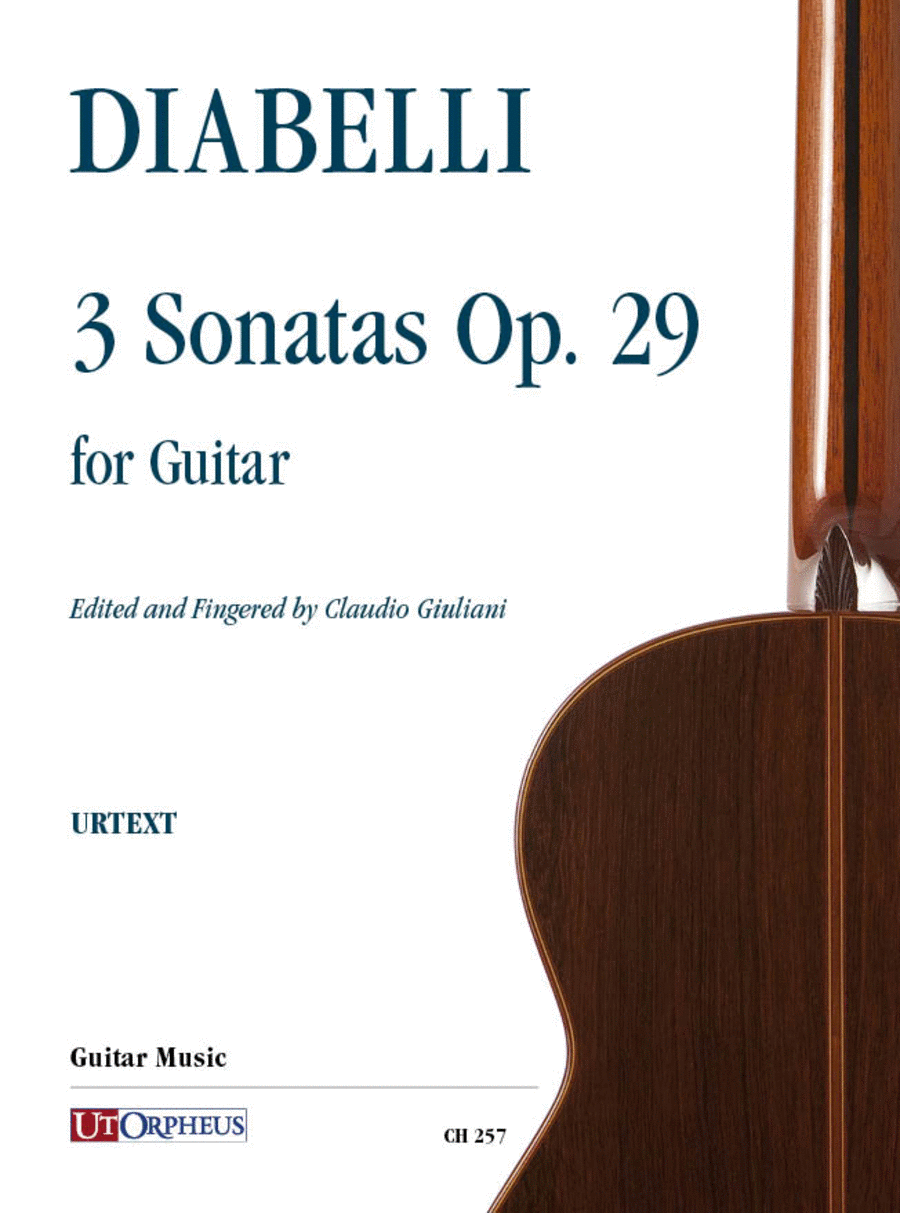 3 Sonatas Op. 29 for Guitar