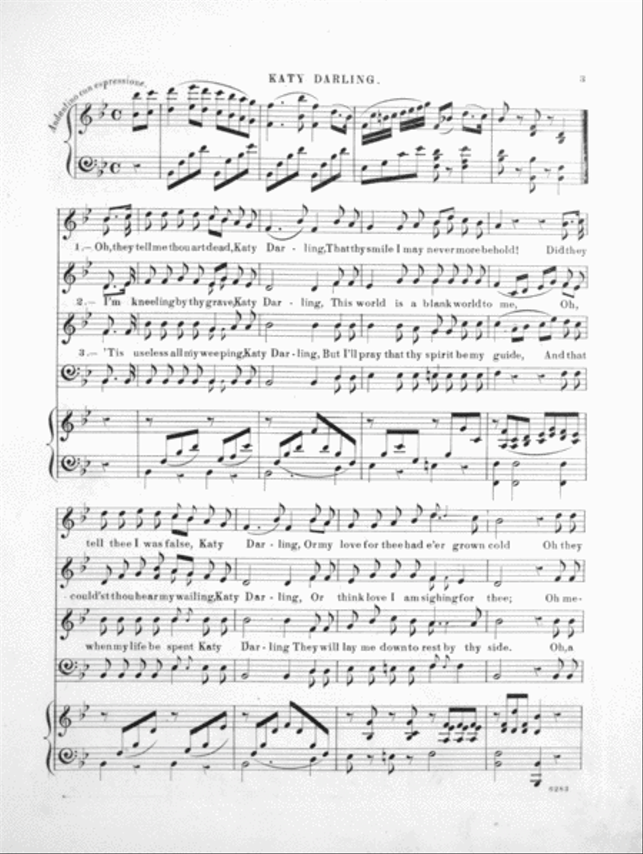 Katy Darling, A Favorite Song Voice scores gallery preview page 2