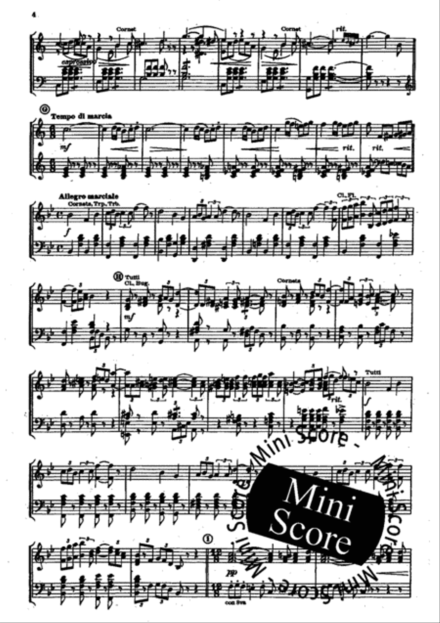 Faust Fanfare Band scores gallery preview page 5