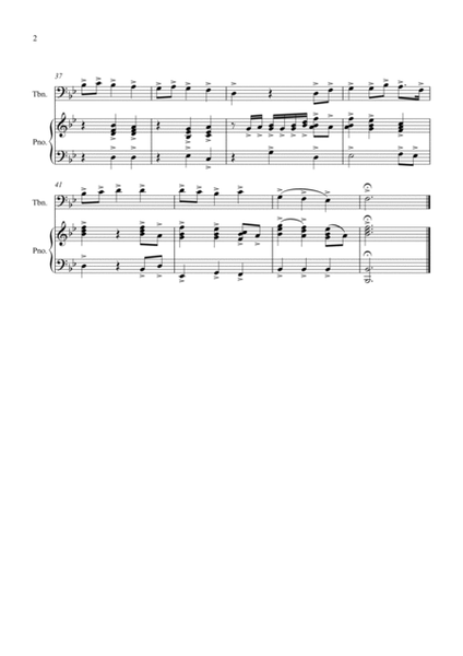 Jupiter Hymn for Trombone and Piano image number null