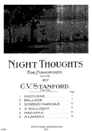 Book cover for Night thoughts