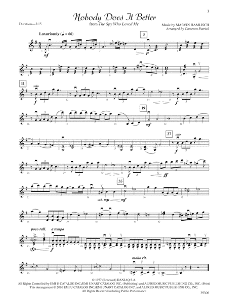 Movie String Quartets for Festivals, Weddings, and All Occasions String Quartet scores gallery preview page 4