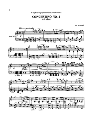 Accolaÿ: Three Concertinos