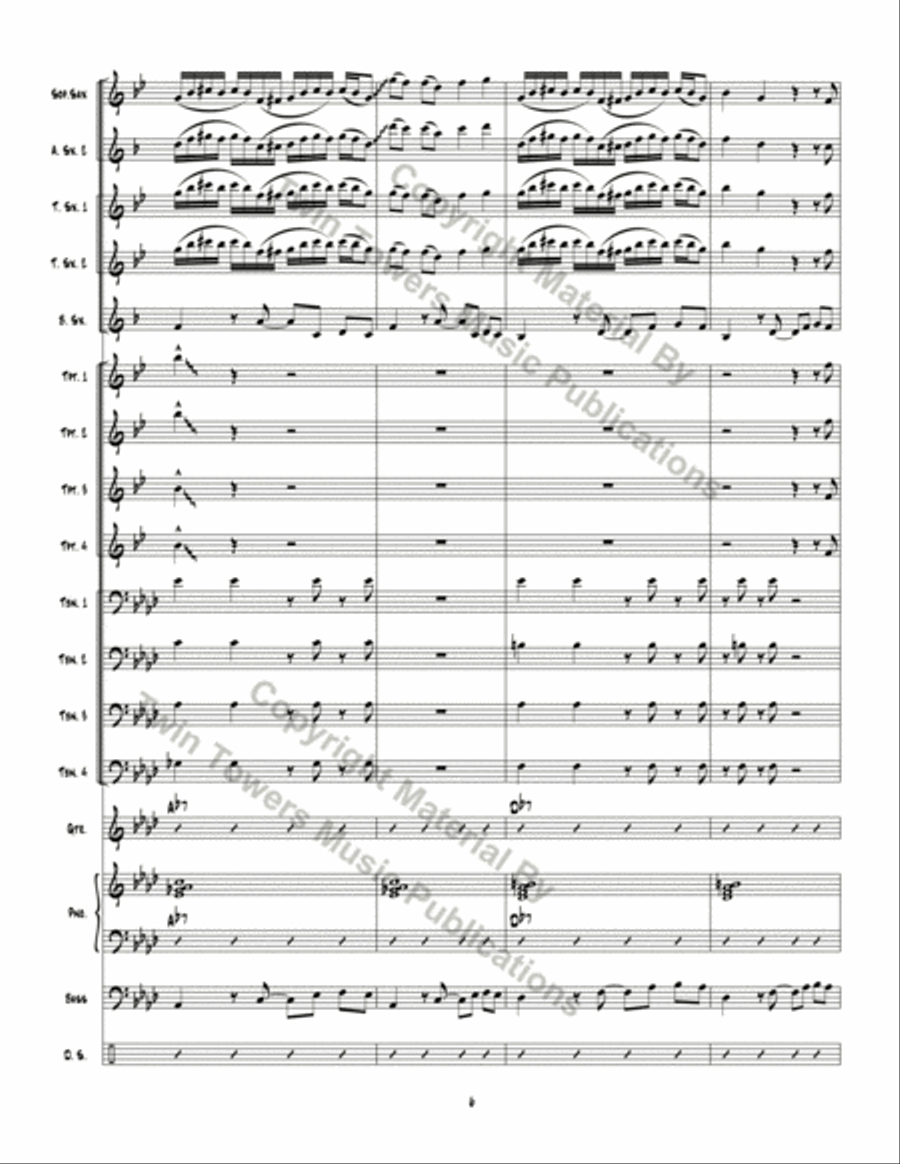Jazz Revival Jazz Ensemble scores gallery preview page 7