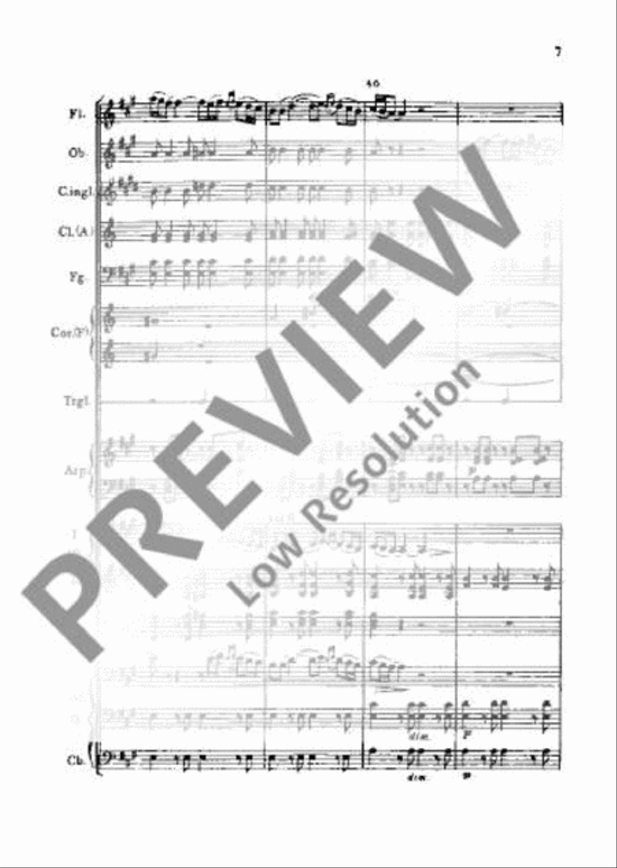 Polovtsian Dances Orchestra scores gallery preview page 10