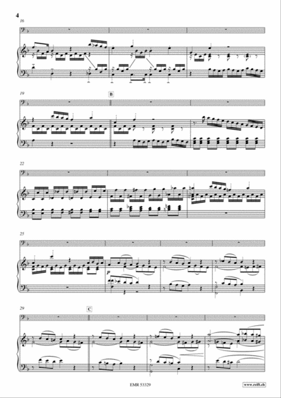 Concerto in D Minor Piano Accompaniment scores gallery preview page 3