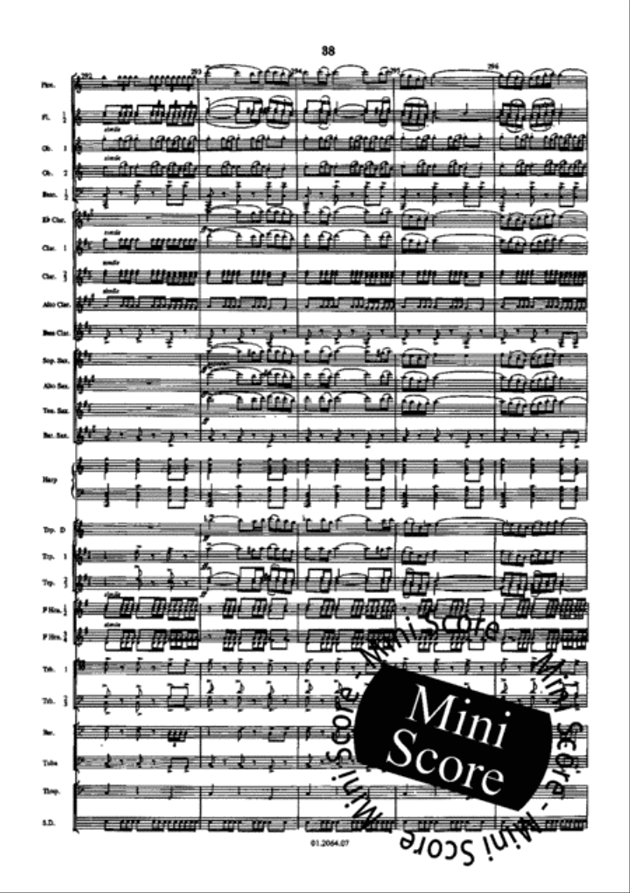 Bolero Concert Band scores gallery preview page 42